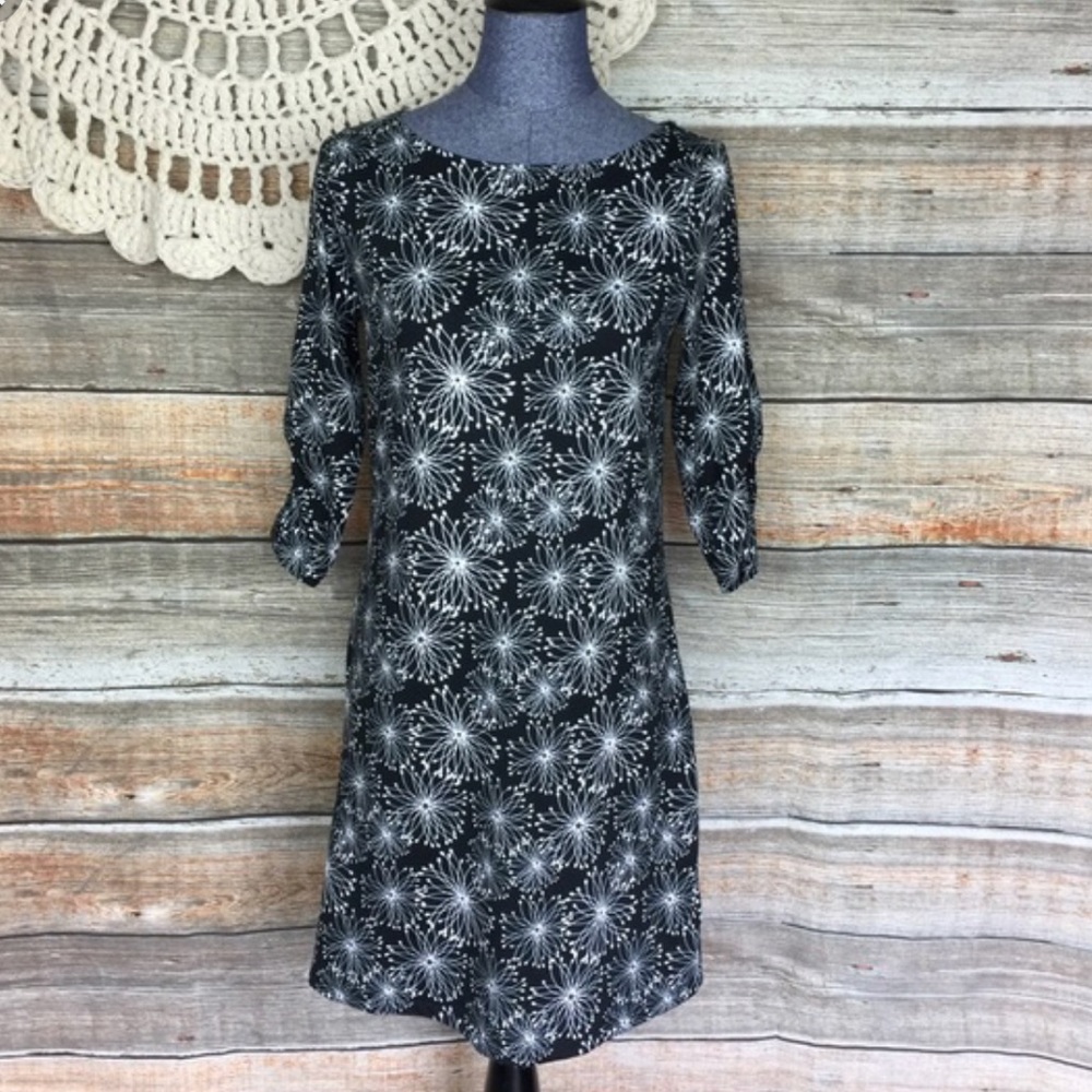 SOYBU Black and White Dress